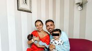Vlăduța Lupău, alături de familia sa