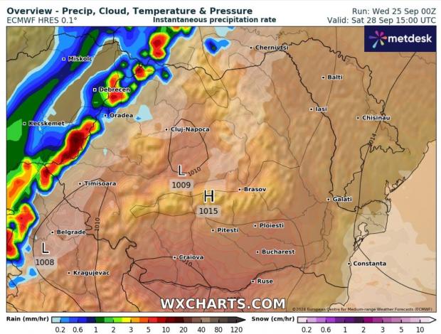 Harta zonelor afectate de ciclonul Ashley harta ciclonul Ashley