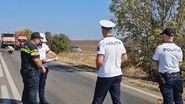 Imagini de la locul accidentului