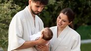 Theo Rose și Anghel Damian, alături de fiul lor