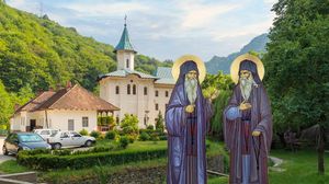 Sfinții Daniil și Misail la Mănăstirea Turnu