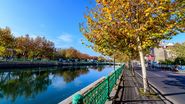bucuresti, peisaj tomnatic, rau