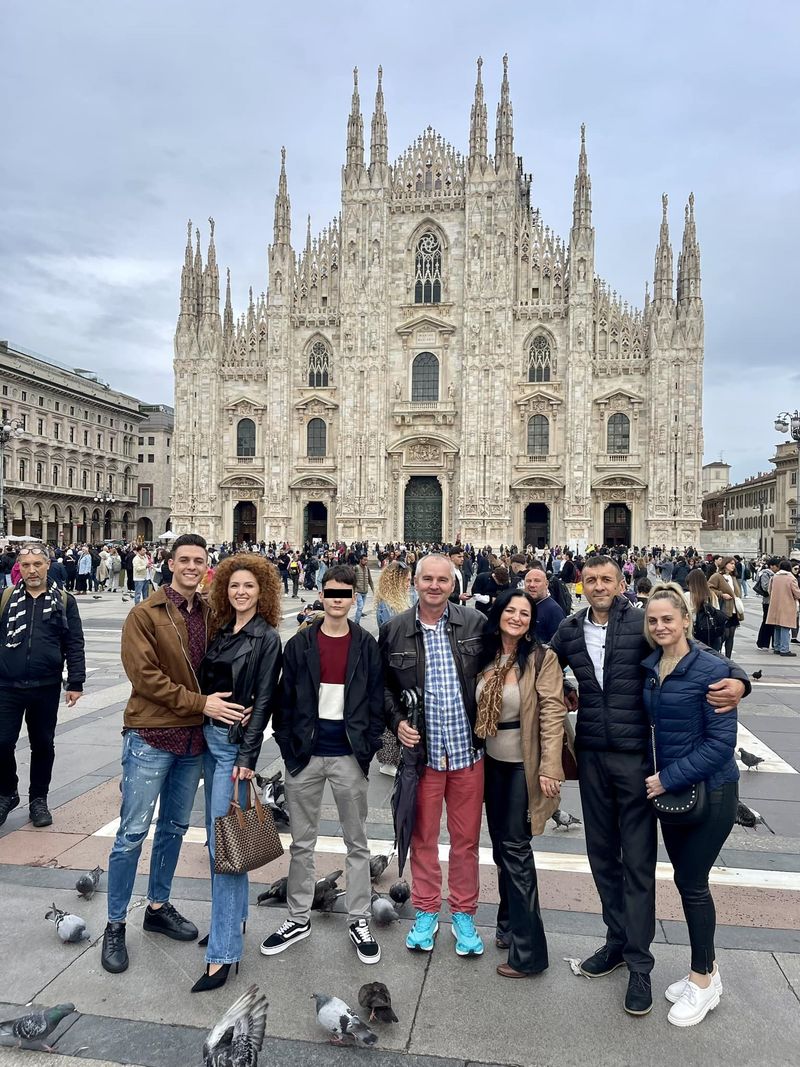 Robert și Giuly familie