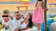 Georgiana Lobonț și Rareș Ciciovan copii