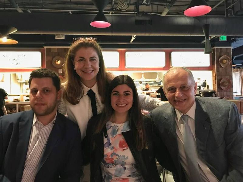 Mircea, Mihaela, Ana Maria și Alexandru Geoană