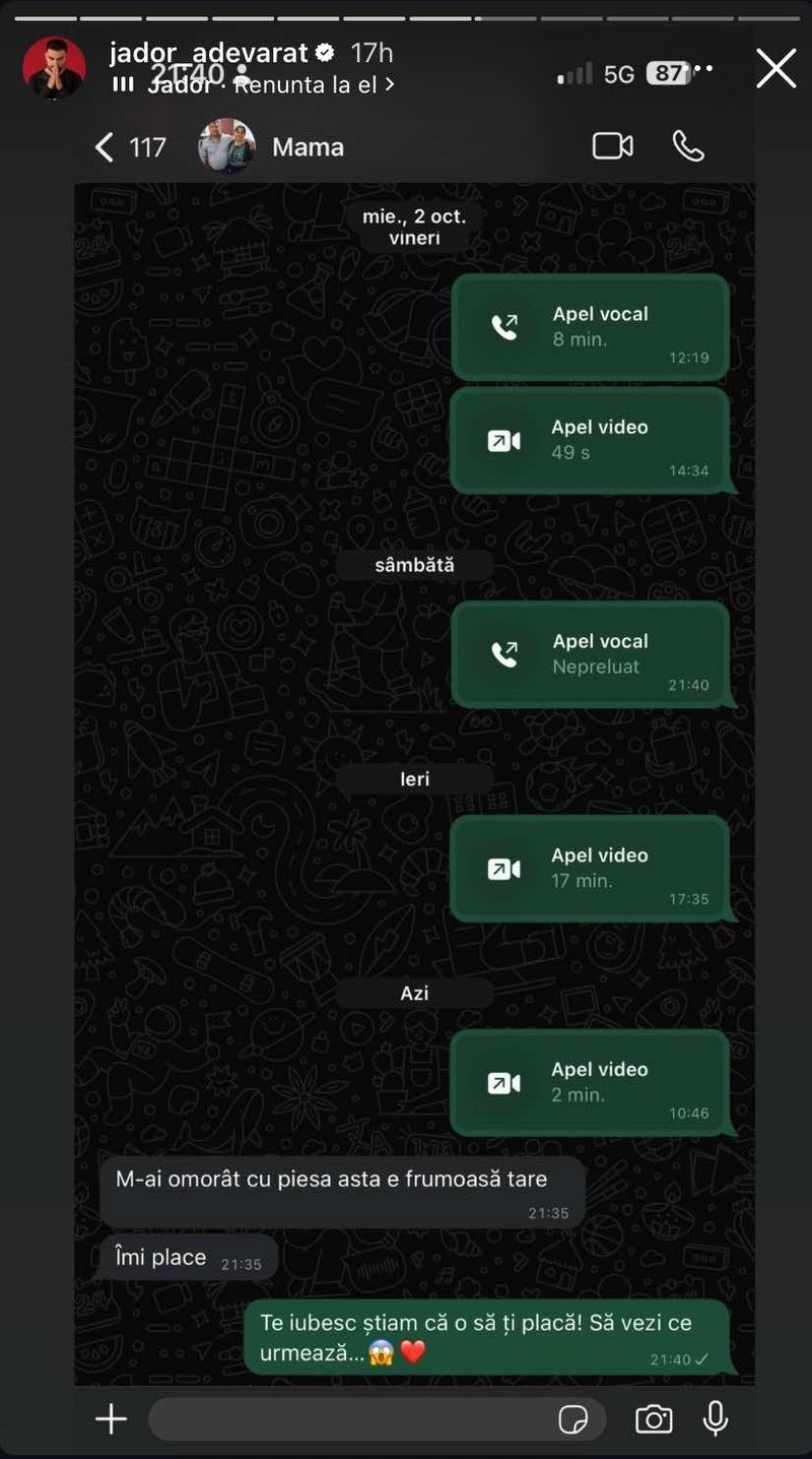 Jador conversație