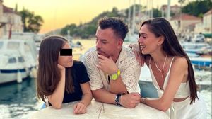 Irina și Răzvan Fodor, alături de fiica lor