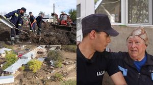 O femeie din Galați, gest emoționant pentru pompierii care i-au dat o mână de ajutor după inundații! Cum le-a mulțumit pentru tot ceea ce au făcut după tragedia care le-a luat casele