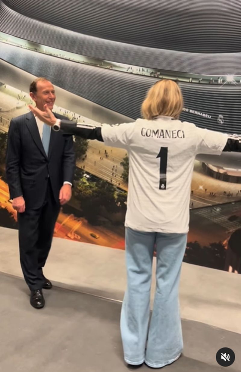 Nadia Comăneci,real madrid