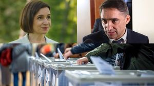 Maia Sandu și Alexandr Stoianoglo