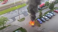 Imagini de la locul în care și-a pierdut viața afaceristul Ioan Crișan