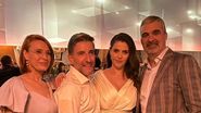 Monica Davidescu, Silviu Biriș, soția sa și Aurelian Temișan