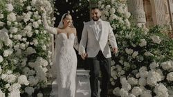 Larisa Udilă, primele imagini de la nuntă! Influencerița și Alexandru Ogică au ajuns în fața altarului. Bruneta și soțul ei au organizat evenimentul în mare secret