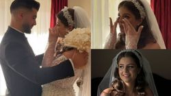 Denisa Coțolan strălucește în cea mai importantă zi din viața ei! Mireasa lui Iancu Sterp a ales o rochie spectaculoasă pentru cununia religioasă. Tânăra nu și-a putut stăpâni lacrimile