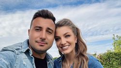 Codruța și Valentin Sanfira și-au mărit familia! Artista, imagine emoționantă cu bebelușul în brațe: „Sonia Emilia. O iubim tare”