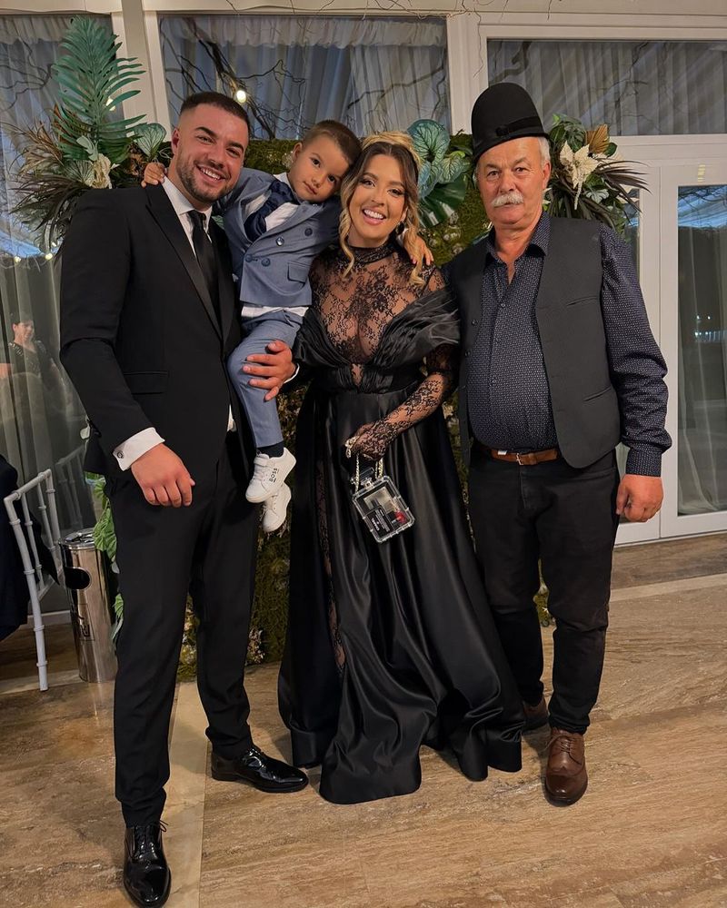 Culiță Sterp alături de familia sa Culiță Sterp familie