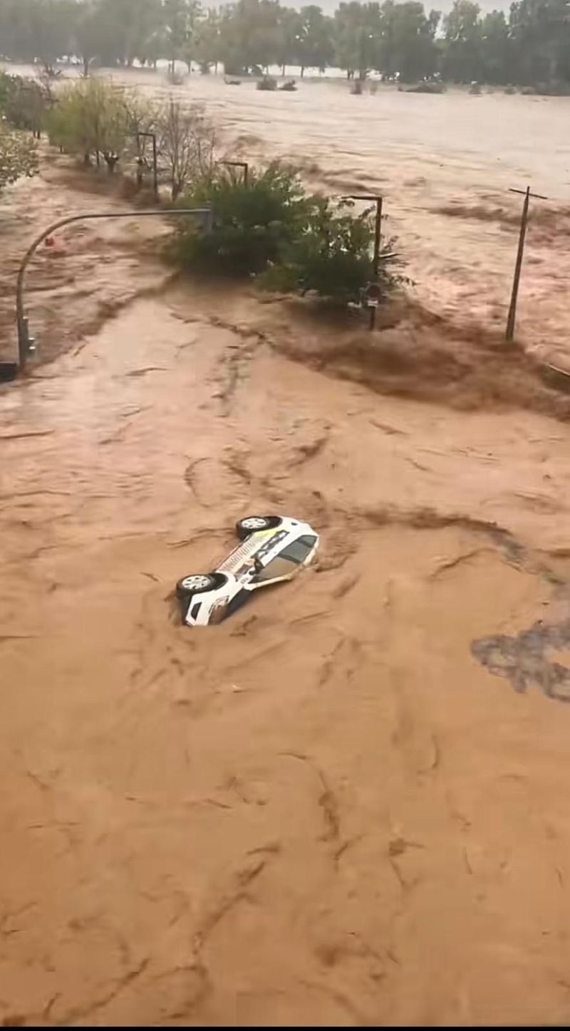 Inundații în Spania