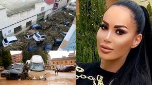 Bianca Pop, prinsă în mijlocul inundațiilor din Spania  bianca pop inundatii