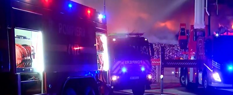 Incendiu &icirc;n Portul Murfatlar
