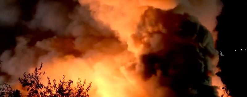 Incendiu &icirc;n Portul Murfatlar