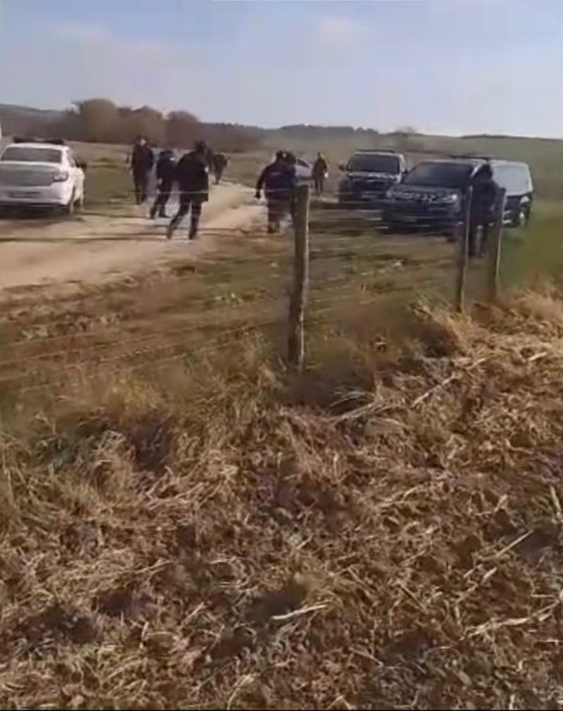 Momentul în care oile le sunt luate de pe proprietate