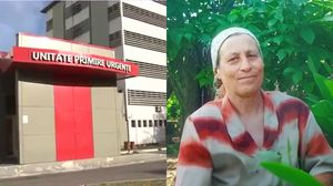 Femeia care a murit în fața spitalului din Slatina