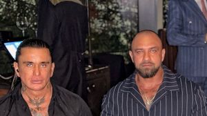 Alex Bodi cu Necati Arabaci de la Hells Angels