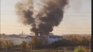 Incendiu în Voluntari
