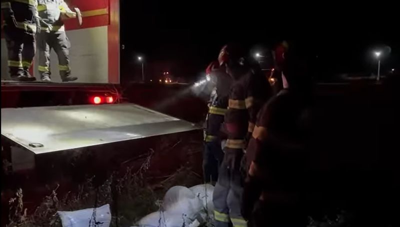 Intervenție cu risc de explozie &icirc;n Mehedinți