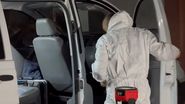 Imagini de la locul crimei din Voluntari
