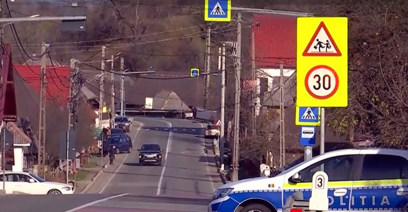 Imagini de la locul accidentului din Maramureș