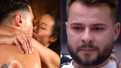 Alexandra și Dennis au dat frâu liber sentimentelor, iar ceea ce a urmat l-a făcut pe Gagea să izbucnească în plâns! Nu a putut rămâne indiferent la gesturile senzuale și săruturile pasionale dintre cei doi! A privit imaginile printre lacrimi