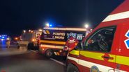 Imagini de la locul accidentului