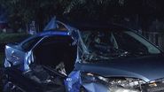 Imagini de la locul accidentului