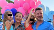 Tavi Clonda, Gabriela Cristea și fiicele lor 