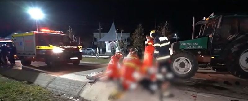 Imagine de la locul tragediei din Suceava tragedie Suceava
