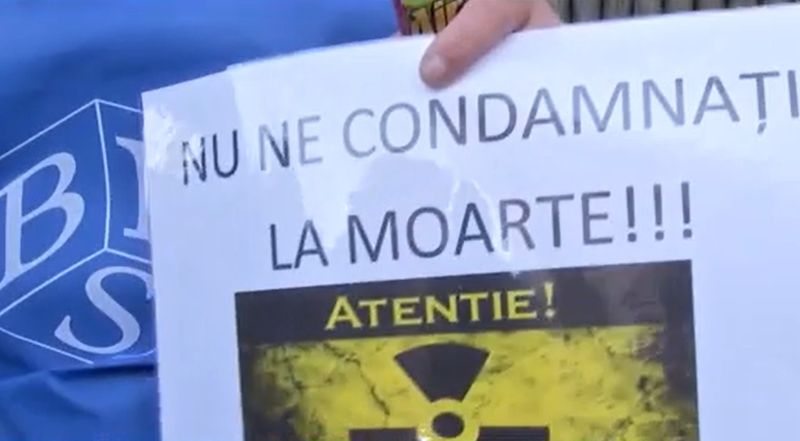 Protest al sindicaliștilor din Energie Protest al sindicaliștilor din Energie