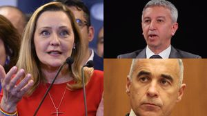 Călin Georgescu, Elena Lasconi și Dan Diaconescu