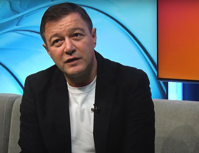 Actorul Sandu Pop, în platoul WOWnews actor sandu pop