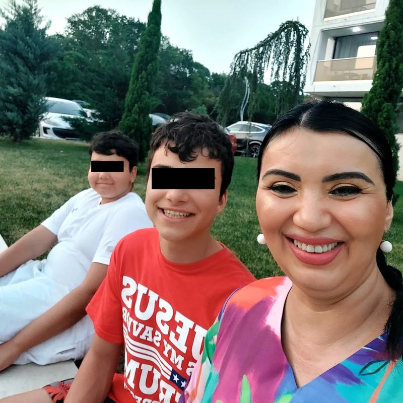 Adriana Bahmuțeanu și copiii ei Adriana Bahmuțeanu copii