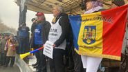 Protest în Piața Victoriei