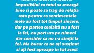 Ștefania mesaj