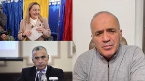 Elena Lasconi, Călin Georgescu, Garry Kasparov