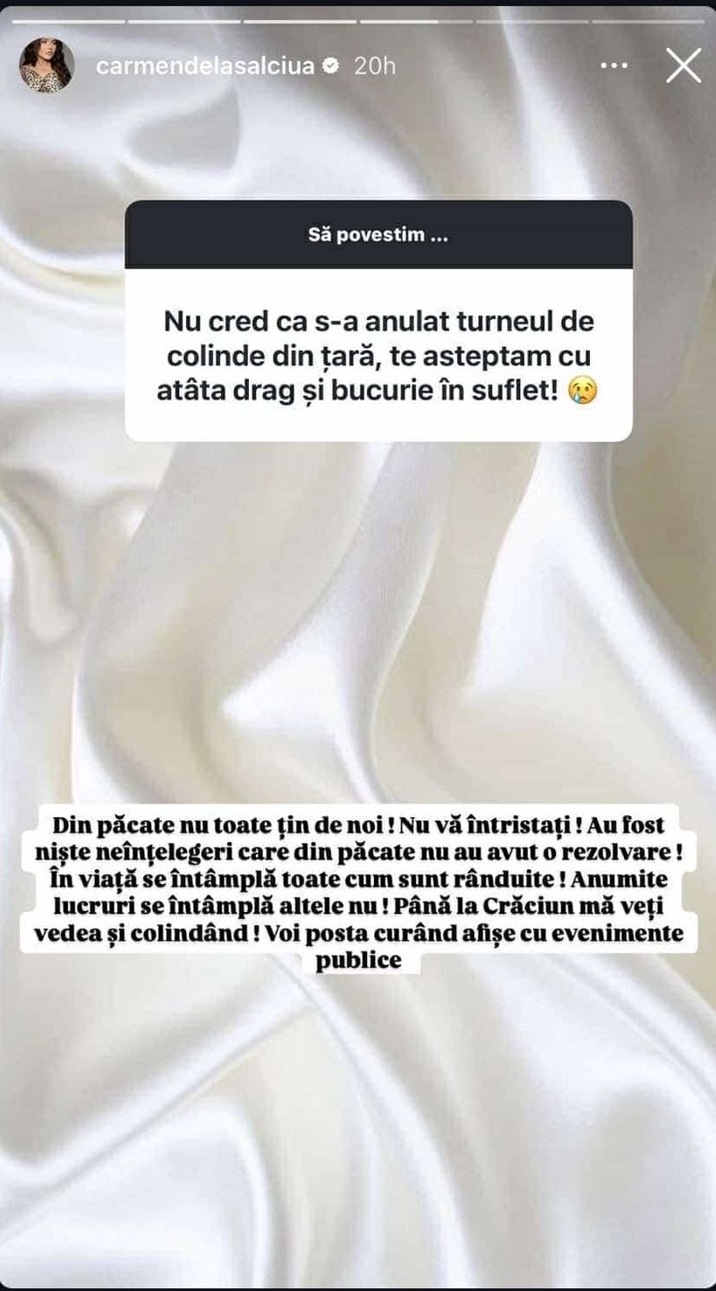 Carmen de la Sălciua  postare