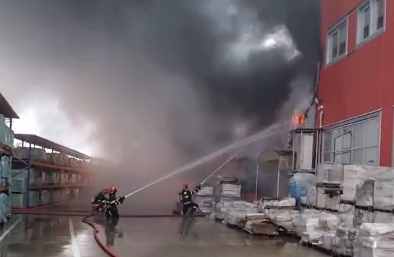Incendiu în Craiova Incendiu în Craiova