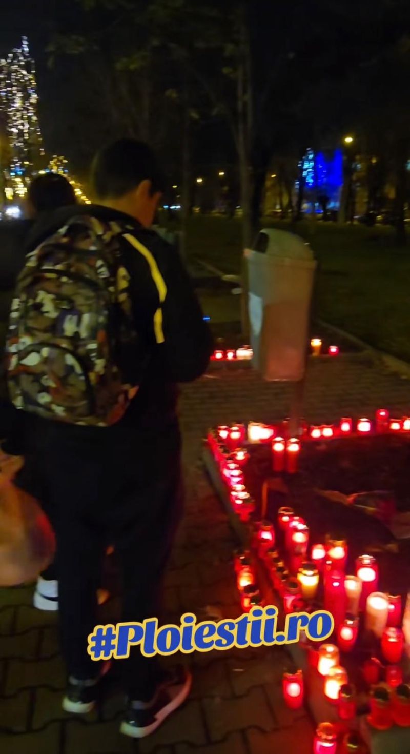 Locul accidentului unde și-au pierdut viața Armando și Mihai