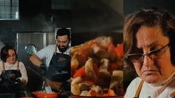 Tochitura de porc după rețeta mamei lui Chef Orlando Zaharia. Cei doi gătesc împreună preparatul tradițional