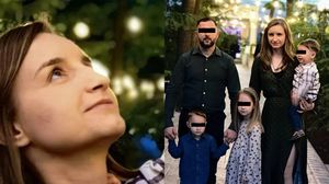 Alexandra Ivanov și familia sa