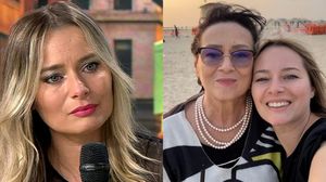 Laura Cosoi și mama sa  Laura Cosoi și mama sa