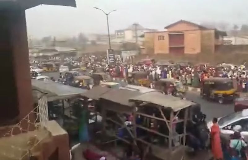 Imagini de la locul tragediei din Nigeria